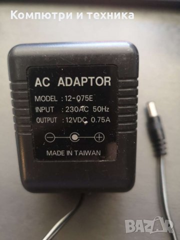 Адаптер 12-075E, снимка 1 - Кабели и адаптери - 28539844