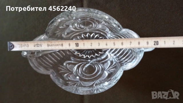 Кристална бонбониера, снимка 4 - Други - 52174324