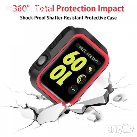 Нови 3 броя защитен Калъф за смарт часовник Apple Watch 40 /42 / 44 мм, снимка 2 - Други - 34919457