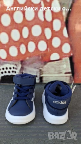 Английски детски кецове-ADIDAS, снимка 6 - Детски маратонки - 52141463