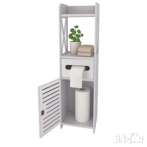 Шкафче за тоалетна / Органайзер за тоалетна хартия , снимка 2 - Шкафове - 53501517
