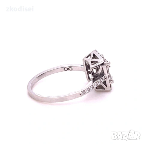 Златен дамски пръстен с диаманти ZEN 0,71Ct. чистота:VS размер:53 модел:36591-2, снимка 3 - Пръстени - 53188306