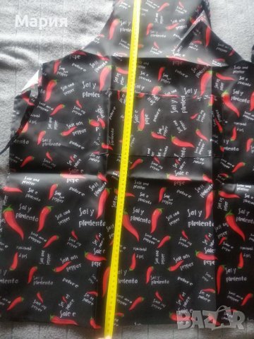 🆕🆒 Нова кухненска домакинска престилка с голям джоб от памук, снимка 12 - Други стоки за дома - 29872463