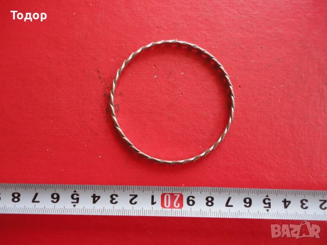 Старинна метална гривна 4