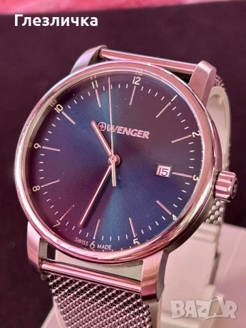 Оригинален швейцарски кварцов часовник Wenger.
