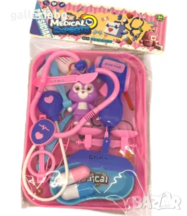 Детски лекарски комплект Medical Experts – с куфарче и аксесоари 💉🩷👩‍⚕️