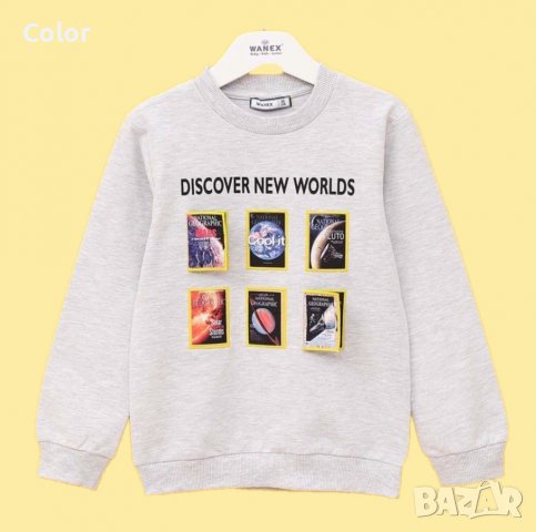 Детска памучна блуза Wanex за момче, снимка 2 - Детски Блузи и туники - 37972250