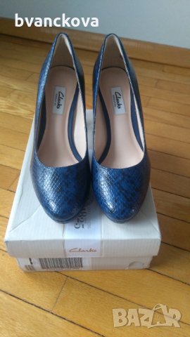 Дамски елегантни обувки Clarks, снимка 2 - Дамски ежедневни обувки - 35609090