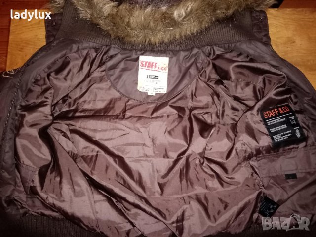 Staff & Co, Гъши пух, с Качулка, Яке, Размер М. Код 1422, снимка 8 - Якета - 35203130