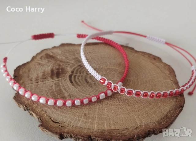 Комплект мартенички,за приятелки,ръчно изработени