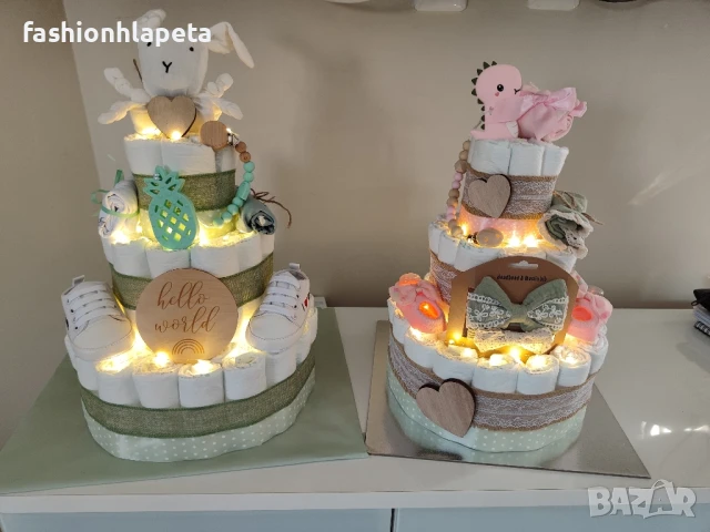 Торта от памперси 