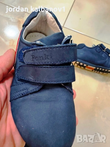 Подарявам - детски обувки Понки номер 27 стелка 16,5см., снимка 3 - Детски обувки - 53585454