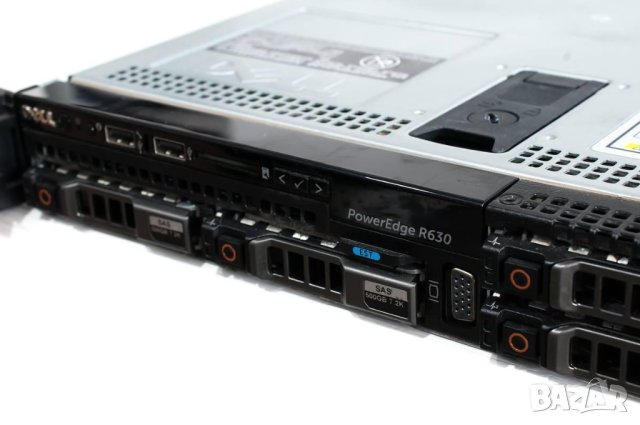 Сървър Dell PowerEdge R630 Rack Server E5-2690v3/ 128GB/ 600GB, снимка 3 - Работни компютри - 43723536