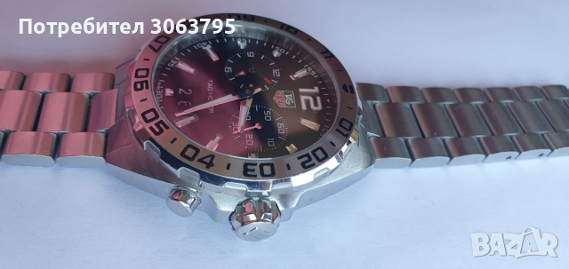 Продавам мъжки часовник Tag Heuer Formula 1, реф. WAZ111A.BA0875, кварц, каса 41, аларма, водоустойч, снимка 6 - Мъжки - 44890314