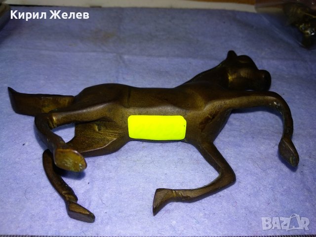 Старинна БРОНЗОВА СТАТУЕТКА КОНЧЕ ДЕКОРАТИВНА МЕТАЛНА ФИГУРКА МАЙСТОРСКА За КОЛЕКЦИЯ / ДОМА 42686, снимка 12 - Колекции - 43891634