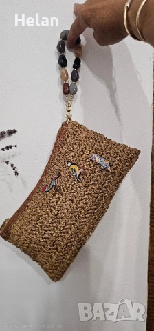 Дамски чанти плетени на една кука, снимка 5 - Чанти - 52060861