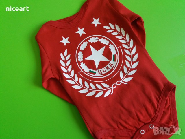 Тениска и боди ЦСКА за баща и бебе, снимка 12 - Тениски - 31246893