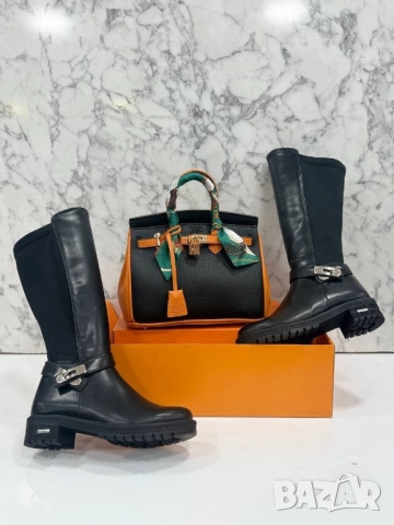дамски ботуши hermes louis vuitton , снимка 5 - Дамски ботуши - 51877955