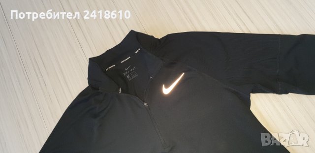 Nike Running Dri - Fit Stretch 3/4 Zip Mens Size M НОВО! ОРИГИНАЛ! Мъжка Спортна Блуза!, снимка 12 - Спортни дрехи, екипи - 44897853