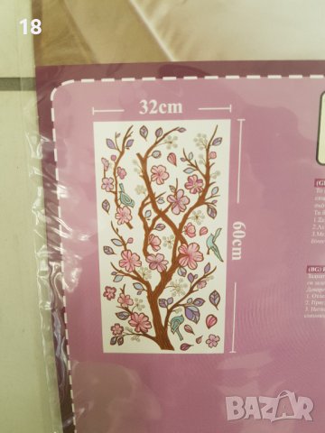 Стикери за стена, снимка 2 - Декорация за дома - 40372349