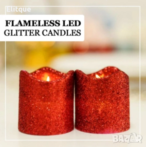 Мини LED Коледни свещи в компактен елегантен размер, снимка 5 - Други - 52820182