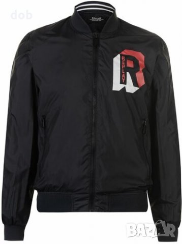 Ново двулицево яке Replay Chest Logo Bomber Reversible design, снимка 2 - Якета - 27204126