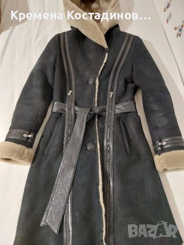 Кожух естествена кожа р-р S-XS, снимка 5 - Якета - 43292573