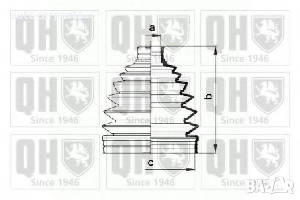 Комплект маншон за полуоска за Мазда / MAZDA 626, Xedos и Субару / SUBARU Legacy, Forester, Outback, снимка 2 - Части - 43486921