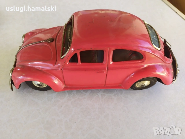 Стара ламаринена играчка/кола, снимка 2 - Антикварни и старинни предмети - 53046519