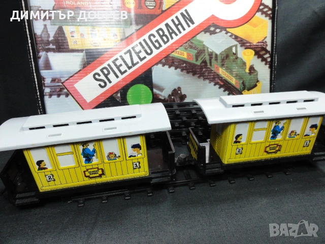 СТАРА РЕТРО СОЦ ГДР DDR МЕХАНИЧНА ИГРАЧКА ВЛАКЧЕ TORNADO, снимка 5 - Колекции - 53281954