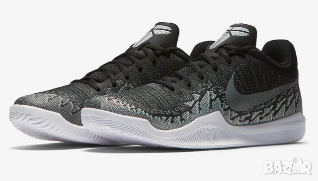 NIKE KOBE MAMBA RAGE BLACK SHADOW номер 44 ,5-45 оригинални маратонки , снимка 2 - Маратонки - 50716078