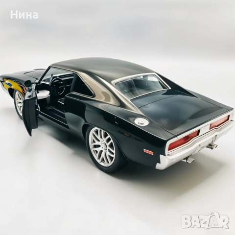 Радиоуправляема кола със зареждаща се батерия Dodge Charger 1969 г.,, снимка 3 - Коли, камиони, мотори, писти - 52605449