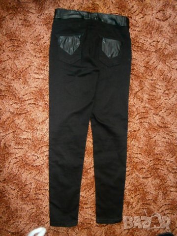 кожа-дънки, снимка 2 - Панталони - 28241459