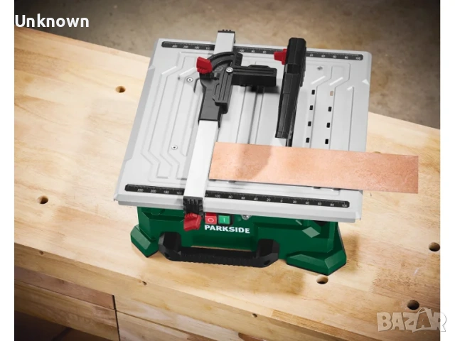 PARKSIDE Машина за рязане на плочки 3год гаранция, снимка 4 - Други инструменти - 53206075