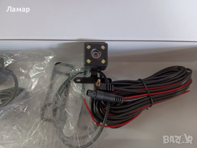 Нов Видео регистратор 1080P FULL HD огледало с 2 камери Led дисплей 10” тъч скрийн, снимка 8 - Аксесоари и консумативи - 37871393