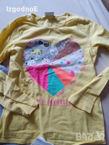 134/140 Лот готини блузки, снимка 5 - Детски Блузи и туники - 47553489