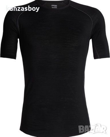 icebreaker Merino 150 Zone Men's Crew Neck - мъжка мерино тениска КАТО НОВА Л, снимка 2 - Тениски - 44128868