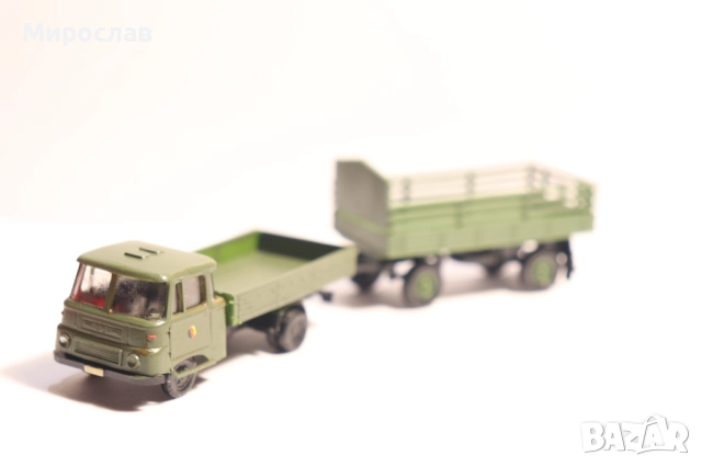 1/87 H0 РОБУР ROBUR РЕМАРКЕ КАМИОН МОДЕЛ, снимка 2 - Колекции - 52725293