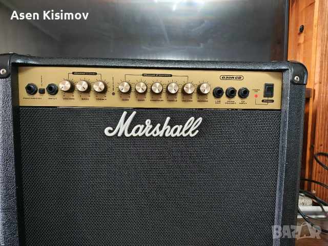 Marshall G30R CD , снимка 5 - Ресийвъри, усилватели, смесителни пултове - 53579497