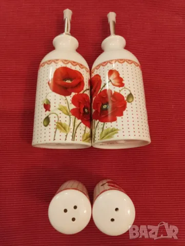 Порцеланов комплект, оливарник, Сервиз, HD Германия. , снимка 5 - Сервизи - 48235346