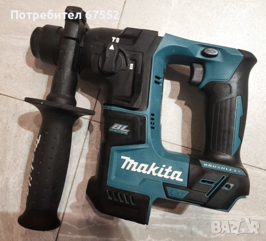 Компактен безчетков перфоратор Makita DHR171. 18 волта, само тяло.