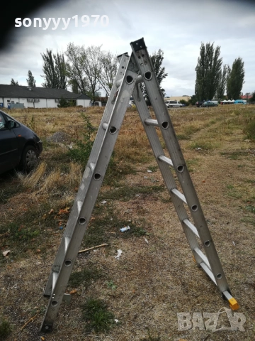 3 МЕТРА-АЛУМИНИЕВА СТЪЛБА ОТ ФРАНЦИЯ 0510251517, снимка 2 - Градинска техника - 51952015