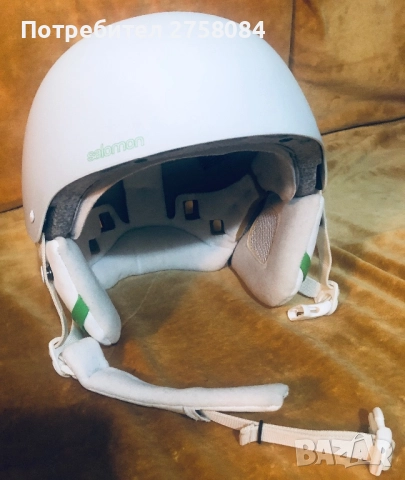 Каска SALOMON BRIGADE WHITE MATT, снимка 2 - Зимни спортове - 52226635