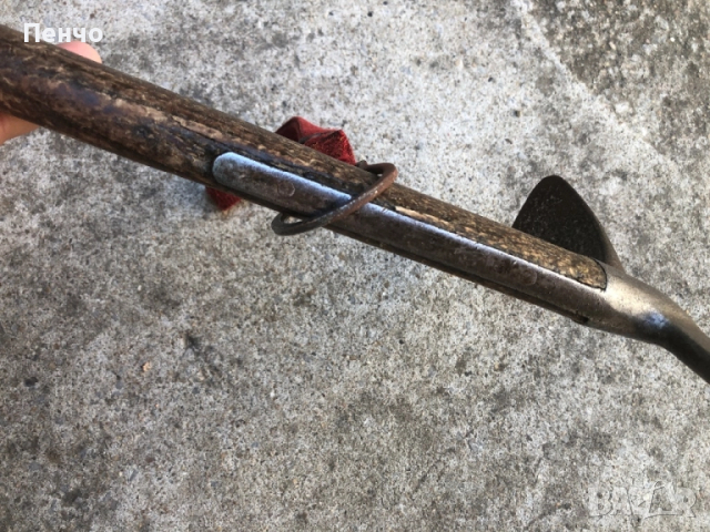 стар военен /алпийски/ пикел "STUBAI" - MADE IN AUSTRIA - WWII - WEHRMACHT Gebirgsjäger, снимка 12 - Антикварни и старинни предмети - 51776165