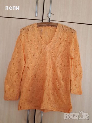 Дамски пуловер с 3/4 ръкав-нов, снимка 1 - Блузи с дълъг ръкав и пуловери - 35251119