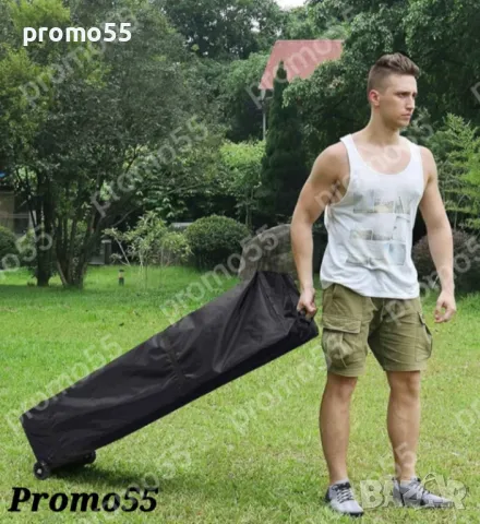 Калъф за сгъваема шатра хармоника, с колелца и две дръжки, снимка 12 - Къмпинг мебели - 47392354