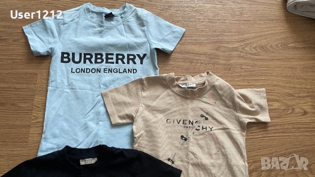 Burberry & Givenchy , снимка 4 - Детски тениски и потници - 44047791