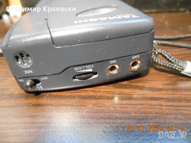 Tamashi WD160 micro casette recorder - vintage, снимка 7 - Други - 51019776