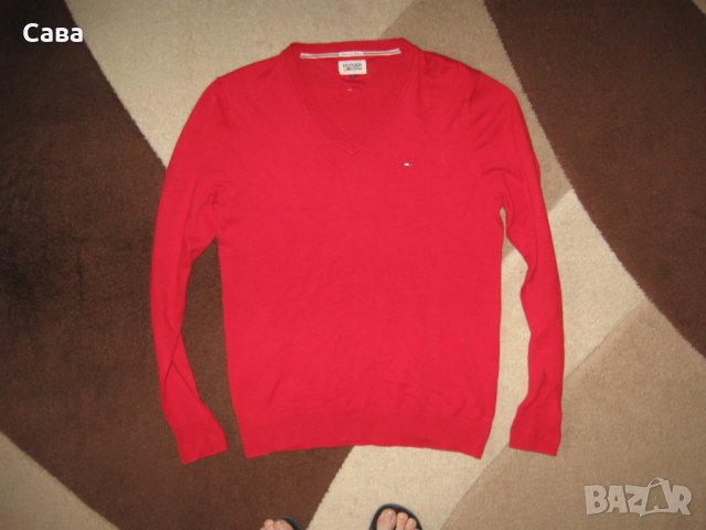 Пуловер TOMMY HILFIGER  мъжки,Л, снимка 2 - Пуловери - 43613719
