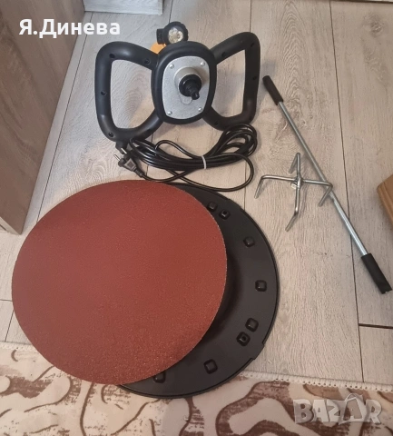 Машина за заглаждане на бетон 1680w, снимка 7 - Други инструменти - 53413524